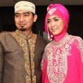 Ustadz Solmed dan April Jasmine di Konferensi Pers Film 'Ummi Aminah'