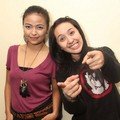 Tantri dan Chua Saat Gladi Resik Konser 'Dekade Trans Untuk Indonesia'