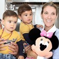 Celine Dion Merayakan Ulang Tahun Pertama Eddy dan Nelson