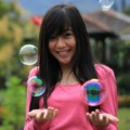 Christy salah satu personil Cherry Belle