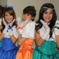 Cherry Belle saat mengisi acara di salah satu program musik