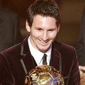 Lionel Messi sabet gelar Pemain Terbaik Dunia ketiga kalinya di FIFA Ballon d'Or Award 2011