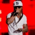 Lil Wayne Saat Menyanyi di Atas Panggung