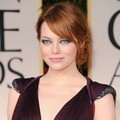 Emma Stone di Red Carpet Golden Globes 2012