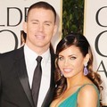 Channing Tatum dan Jenna Dewan di Red Carpet Golden Globes 2012