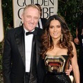 Salma Hayek dan Francois-Henri Pinault di Red Carpet Golden Globes 2012