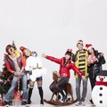 f(x) dan SHINee di Sebuah Ptohoshoot Bertema Natal