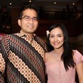 Intan Nuraini dan Donny Azwan Putra di Resepsi Pernikahan Ussy dan Andhika
