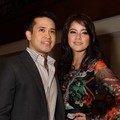 Olla Ramlan dan Aufar Hutapea di Resepsi Pernikahan Ussy dan Andhika