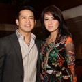 Olla Ramlan dan Aufar Hutapea di Resepsi Pernikahan Ussy dan Andhika