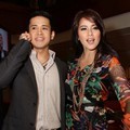 Olla Ramlan dan Aufar Hutapea di Resepsi Pernikahan Ussy dan Andhika