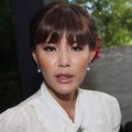 Olga Lydia di Syukuran Produksi 'Rectoverso'
