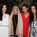 Cathy Sharon, Rachel Maryam, Happy Salma dan Marcella Zalianty di Syukuran Produksi 'Rectoverso'