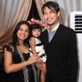 Nirina Zubir dan Ernest di Resepsi Pernikahan Naga dan Feby