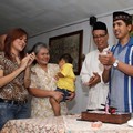 Anna Marissa Merayakan Ulang Tahun Gugun Gondrong ke-43