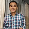 Rico Ceper di Perayaan Ulang Tahun Gugun Gondrong