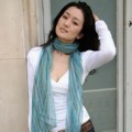 Gong Li Cantik dengan Baju Casual