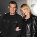 Antonio Banderas dan Melanie Griffith di Premiere 'Haywire'
