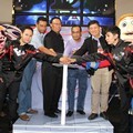 XO-IX di Jumpa Pers Film Animasi 3D 'Dufan Defender'