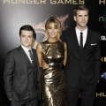 Josh Hutcherson, Liam Hemsworth, Jennifer Lawrence di Premiere 'The Hunger Games'