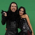 Piyu Padi dan Inna Kamarie di Proses Syuting Video Klip 'Firasatku'