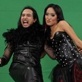 Piyu Padi dan Inna Kamarie di Proses Syuting Video Klip 'Firasatku'