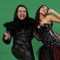 Piyu Padi dan Inna Kamarie di Proses Syuting Video Klip 'Firasatku'