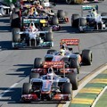 Para pembalap F1 Bersaing untuk Meraih Posisi Utama di GP F1 2012