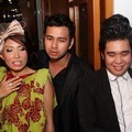 Ayu Dewi, Raffi Ahmad dan Olga Syahputra di Semarak HUT 'Dahsyat' Ke-4 RCTI