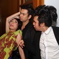 Ayu Dewi, Raffi Ahmad dan Olga Syahputra di Semarak HUT 'Dahsyat' Ke-4 RCTI