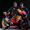 Casey Stoner dan Dani Pedrosa di Press Conference MotoGP Tim Honda Repsol