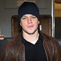 Matt Damon di Fall 2012 Mercedes-Benz Fashion Week