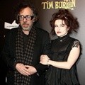 Tim Burton dan Helena Bonham Carter di Acara Launching Koktail 'Tim Burton - The Exhibition'