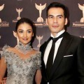 Atalarik Syah dan Tsania Marwa di Red Carpet Panasonic Gobel Awards 2012