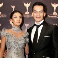Atalarik Syah dan Tsania Marwa di Red Carpet Panasonic Gobel Awards 2012