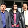 Dhea Imut Saat Ditemui di Polda Metro Jaya