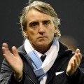 Roberto Mancini di English Premier League Soccer Match