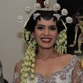 Carissa Putri dan Navies bin Abdullah di Jumpa Pers Usai Akad Nikah