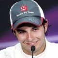 Sergio Perez di Formula One Malaysian Grand Prix
