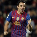 Xavi Hernandez di La Liga Match FC Barcelona and Granada CF
