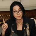 Poppy Dharsono Saat Jumpa Pers di Hotel Mahakam