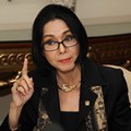 Poppy Dharsono Saat Jumpa Pers di Hotel Mahakam