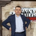 Rowan Atkinson di Johnny English Returns Photocall