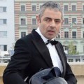 Rowan Atkinson saat promote 'Johnny English Reborn'