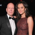 Bruce Willis dan Emma Heming di Golden Globes 2012