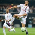 Zlatan Ibrahimovic di Leg Pertama Liga Champions Melawan FC Barcelona