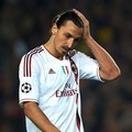 Zlatan Ibrahimovic Saat Bertanding Melawan FC Barcelona di Liga Champions