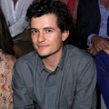Orlando Bloom di Paris Fashion Week