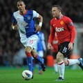 Wayne Rooney di Liga Premier Inggris Melawan Blackburn Rovers