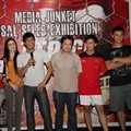 Dion Wiyoko, Arumi Bachsin dan Pemain Pendukung di Jumpa Pers 'Hattrick'